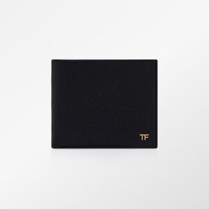 TOM FORD SMALL GRAIN LEATHER BIFOLD WALLET